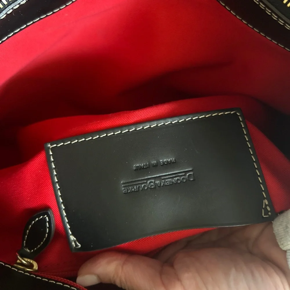 Dooney & Bourke Large Alto Camilla Satchel Italian leather - Picture 8 of 8